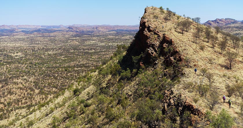 Old Telegraph Station, starting point of the Larapinta Trail