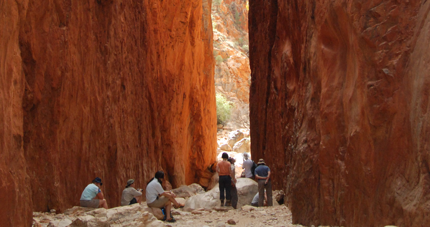 Standley Chasm, Larapinta Trail