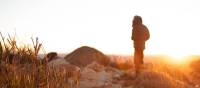 Sunrise walk on Mt Sonder | #cathyfinchphotography