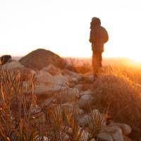 Sunrise walk on Mt Sonder | #cathyfinchphotography