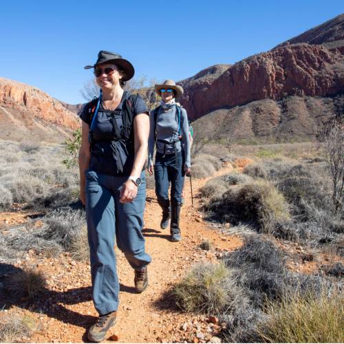 Women's Larapinta End to End Trekking Tour Larapinta Walks