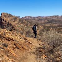 Hiking along the Larapinta Trail in the Northern Territory | #cathyfinchphotography