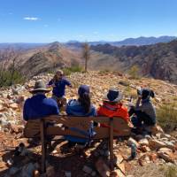 Past travellers state that our guides are one of the many highlights of our Larapinta walks | #cathyfinchphotography