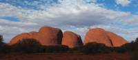 Viewing The Olgas from the distance. | Ayla Rowe