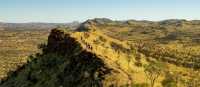 Hiking on the Larapinta Trail to Wallaby Gap | Lachlan Gardiner