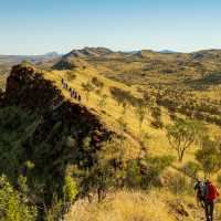 Hiking on the Larapinta Trail to Wallaby Gap | Lachlan Gardiner