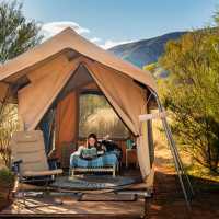 Stay at our Eco-Comfort Camps on the Larapinta Trail | Lachlan Gardiner