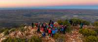Sunrise is the best time of day to climb Mt Sonder on the Larapinta Trail | Lachlan Gardiner