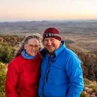 Sunrise is the best time of day to climb Mt Sonder on the Larapinta Trail | Lachlan Gardiner