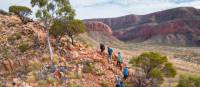 Hiking along the Larapinta Trail | Luke Tscharke