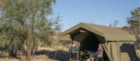 Enjoy spacious tents at our Exclusive Eco-Comfort Camps | Luke Tscharke