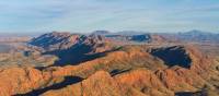 The Larapinta Trail follows the ancient spine of the West MacDonnell ranges | Luke Tscharke