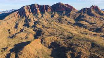 The Larapinta Trail follows the ancient spine of the West MacDonnell ranges