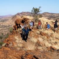 Hiking along the Larapinta Trail, Australia's most iconic desert walking trail | Shaana McNaught