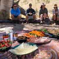 Picnic lunches are always a welcome highlight with our walkers | Shaana McNaught