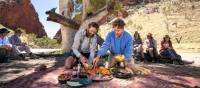 Our guides will prepare superb picnic lunches on the trail | Shaana McNaught