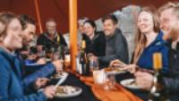 Enjoy delicious meals at our eco-comfort camps on the Larapinta Trail |  <i>Shaana McNaught</i>