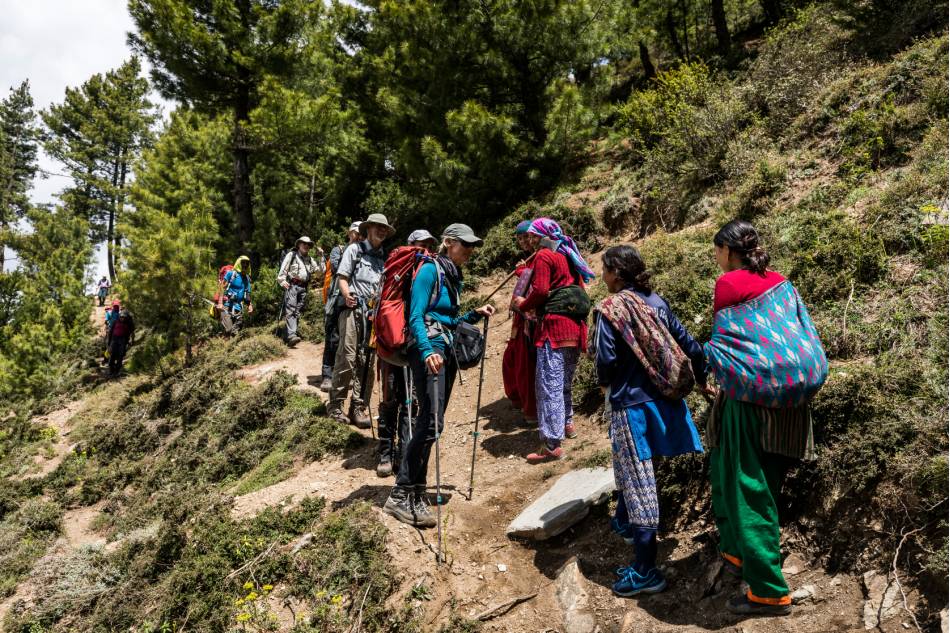 Meeting local people on the lesser known trails of Nepal |  <i>Lachlan Gardiner</i>