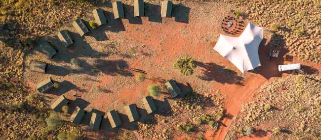 Our exclusive Eco-Comfort Camps are located in spectacular locations | Luke Tscharke