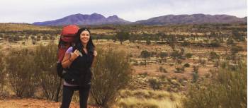 Enjoy the remote nature of the Larapinta Trail on our self guided walk